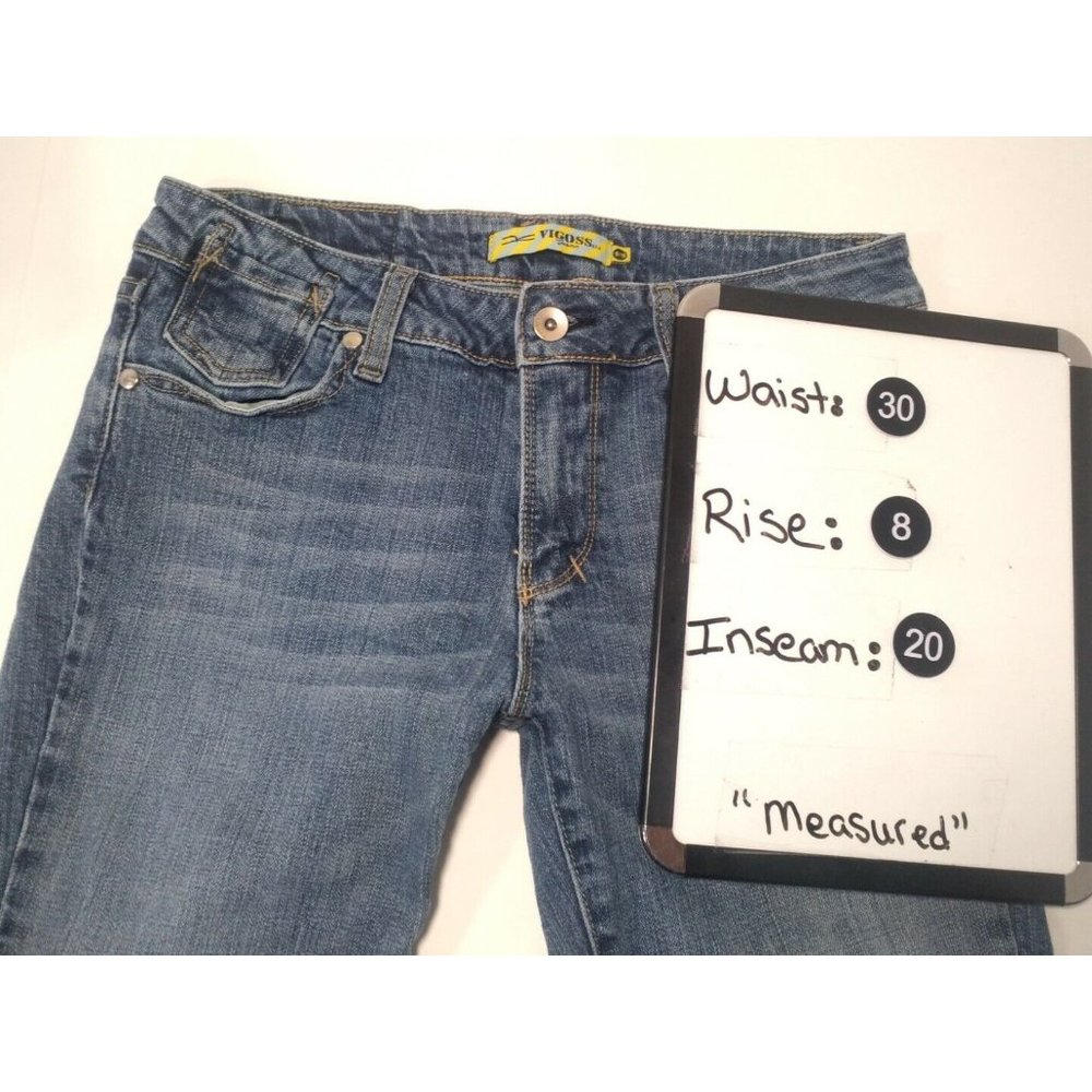 Vigoss USA Jean's Women's Size 9/10 Capri (30x20) - Picture 4 of 6